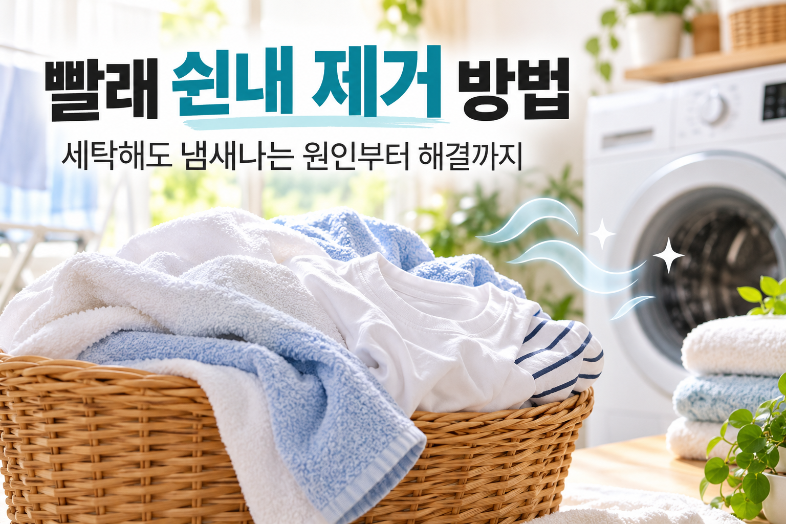 빨래 쉰내 제거